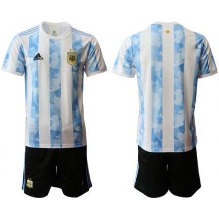 Argentina Fotbollströjor Barn Hemma tröja 2020 Kortärmad